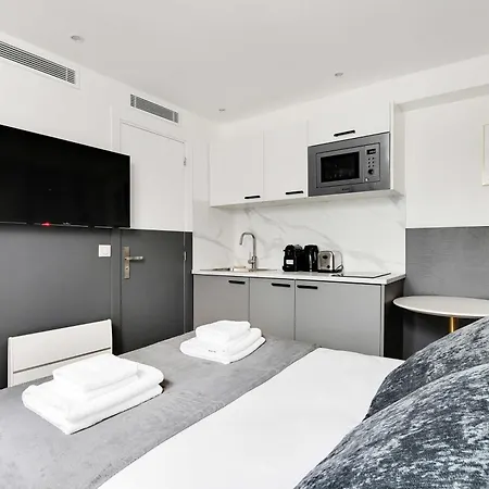 Cosy With Air Conditioning -near Montmartre Párizs